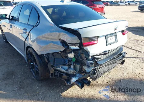 2023 BMW M340I из США, поврежденный, VIN 3MW49FS07P8D08917